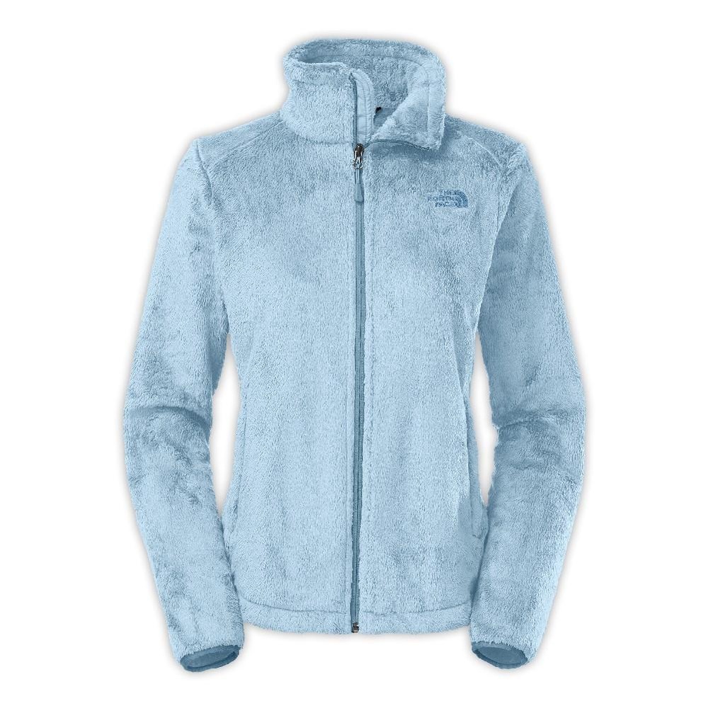 North Face Light Blue Soft Fleece Full-Zip Jacket